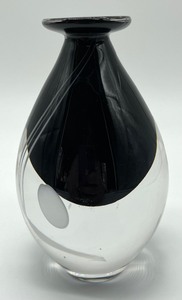 lot 224 image: Kosta Boda Tinback Vase