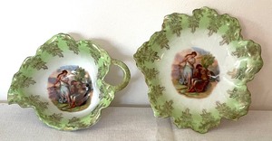 lot 249 image: Antique Victorian Gravy Boat and Under Plate by Victoria (Austria)
