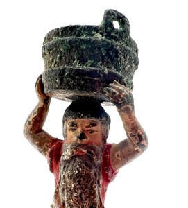 lot 21 image: Antique Austria Cold Painted Bronze Painted Figurine