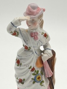 lot 299 image: Two Antique Victorian Porcelain Figurines