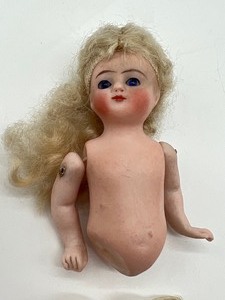 lot 294 image: Antique Small Doll - Sold AS-IS