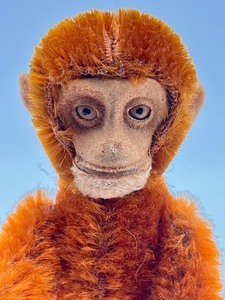 lot 284 image: RARE Antique Schuco Monkey Perfume Bottle Holder