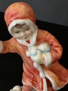 lot 170 image: Royal Worcester Figurine Snowball