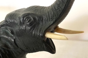 lot 334 image: Austrian Bronze Elephant Figurine