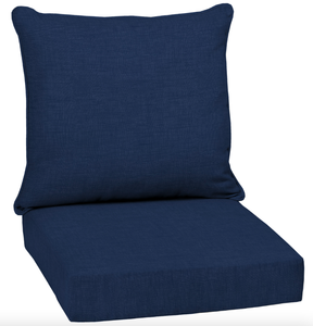 lot 234 image: Sapphire Leala Texture 46.5 x 24 in. Deep Seat Cushion Set