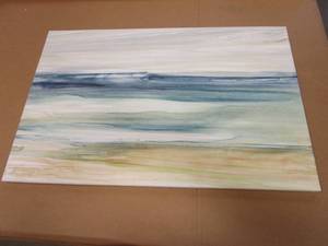 lot 242 image: Ocean Breeze - Canvas Print 40 in x 26 in