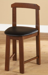 lot 246 image: Set of 4 Gino Dining Chairs in Walnut (NEW IN BOX)
