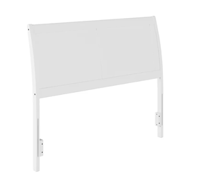 lot 253 image: Portland Full White Headboard