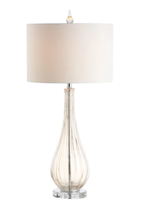 lot 277 image: JONATHAN Y Lighting Dew 33 Tall LED Vase Table Lamp (OPEN BOX)