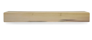 lot 280 image: 9 in x 60 in Unfinished Rustic Fireplace Mantel