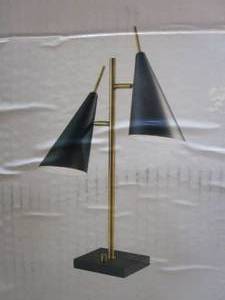lot 340 image: Adesso 3476-21 Owen Table Lamp, Antique Brass (OPEN BOX)