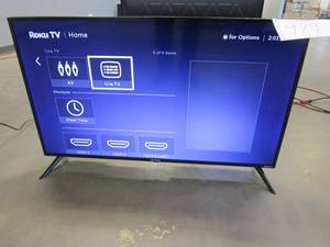 lot 979 image: Element 40 1080p FHD LED Roku TV E2AA40R