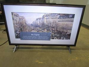 lot 985 image: 43 UR340C Series UHD Commercial TV with management software, scheduler and certified Crestron Connected