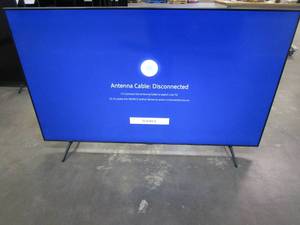 lot 1017 image: Samsung - 65 Class 7 Series LED 4K UHD Smart Tizen TV ModelUN65TU7000FXZA (SCRATCHED CENTER)