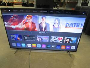 lot 1022 image: VIZIO 65-Inch V-Series 4K UHD LED HDR Smart TV with Apple AirPlay and Chromecast Built-in, Dolby Vision, HDR10, HDMI 2.1, Auto Game Mode and Low Latency Gaming, V655-J09 (SCRATCHED LEFT OF CENTER)