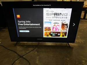 lot 1028 image: VIZIO V-Series 65 Class 4K HDR Smart TV - V655-J04 (CUTSCRATCH BOTTOM CENTER)