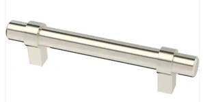 lot 84 image: FRANKLIN BRASS Simple Wrapped Bar 3-34 in. (96 mm) Stainless Steel Cabinet Drawer Pull (30-Pack)