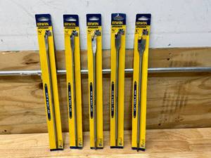 lot 49 image: IRWIN Lot of 5- SPEEDBOR Spade Bits (16)