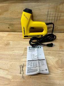 lot 50 image: STANLEY Electric Stapler and Brad Nail Gun