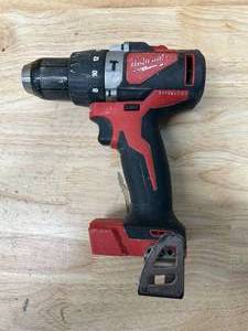 lot 16 image: MILWAUKEE M18 18V Lithium-Ion Brushless Cordless 12 in. Compact Hammer Drill Tool Only