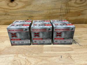 lot 71 image: WINCHESTER Lot of 6 Boxes of- 12 Gauge Shotgun Shells