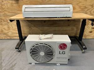 lot 72 image: LG 12K Mini-Split System Outdoor Unit (LSU120HEV1) with 12K Indoor Unit