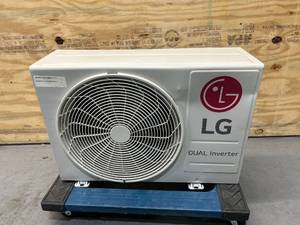 lot 77 image: LG 12,000 BTU Mega Single Zone Inverter Air ConditionerHeat Pump (Outdoor Unit)