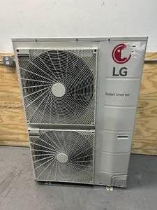 lot 98 image: LG - LUU428HV - 42,000 BTU Ductless Single Zone Inverter Heat Pump Outdoor Unit