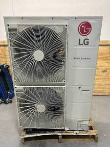 lot 99 image: LG - LUU428HV - 42,000 BTU Ductless Single Zone Inverter Heat Pump Outdoor Unit