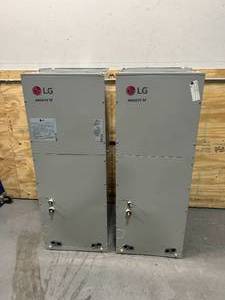 lot 100 image: LG Lot of 2- ARNU183NJA4 Vertical AHU Air Handlers (ducted) Indoor