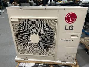 lot 108 image: LG 24,000 BTU 17 SEER High Static Ducted Single Zone Heat Pump (Outdoor)