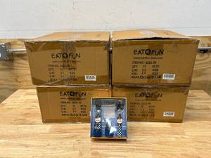 lot 19 image: EAT FOR FUN Lot of 4 Cases of Fork & Spoon Sets (12 sets per case)