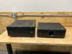 lot 126 image: YAMAHA RX-A3020 Receiver and YST-FSW150 Subwoofer System