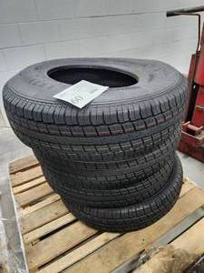 lot 60 image: Lot of (4) Rubbermaster RM77 ST23585R16 Tires