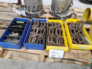lot 49 image: Lot of (4 bins) Misc. Hardware