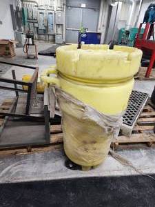 lot 55 image: Enpac 275-lbs31-Gallon Wheeled Overpack 50 Spill Kit