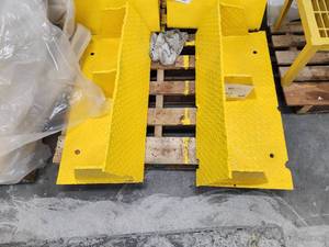 lot 77 image: Lot of (2) Industrial Metal Safety Guards 31x15x12