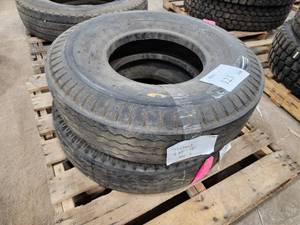 lot 123 image: Lot of (2) Tri Sun 8.25-15 Tires