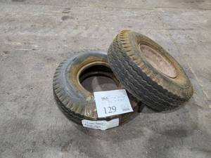 lot 129 image: Lot of (2) Load Star 5.7-8 Trailer Tires