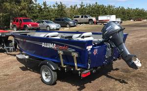 2018 AlumaCraft Escape 14 4 Boat w Trailer