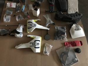 Miscellaneous Lot of Motorcycle Parts