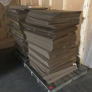 2 Pallets of Cardboard Dividers