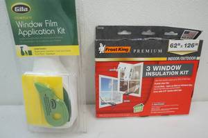 lot 233 image: window insulation kit