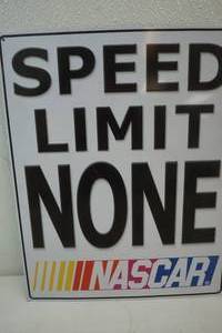 lot 280 image: Speed limit none sign