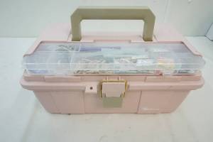 lot 80 image: Creative options case, craft supplies