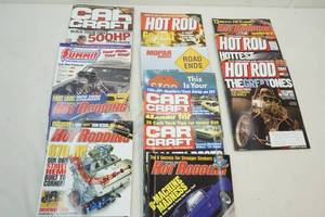 lot 84 image: car craft magazines