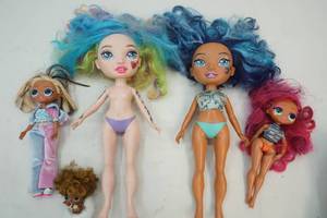 lot 108 image: Rainbow Dolls and LOL