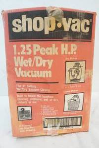 lot 340 image: Shop Vac