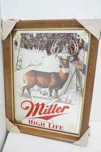 lot 344 image: Miller High Life Mirrored Pic