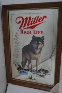lot 348 image: Miller High Life Mirrored Pic